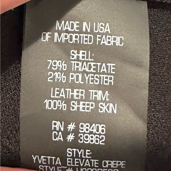 NWT Theory Yvetta Top with Leather Straps - Picture 16 of 16